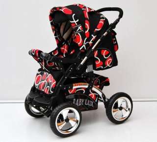 Evolution Kombi Kinderwagen 6 fach Federung *lux4kids* 4260261557637 