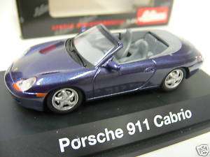 43 Schuco 04412 Porsche 996 Cabrio lila  