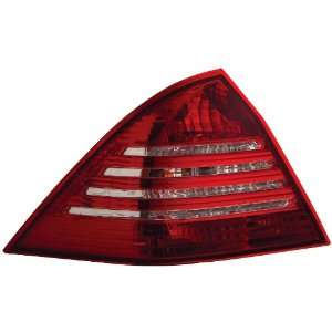 Anzo USA 221150 Mercedes Benz C230 Red/Clear Tail Light Assembly 