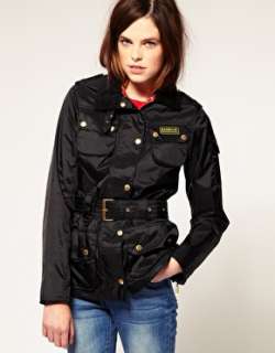 Ladies Black Barbour Rainbow International Jacket Size UK 8 BNWT 