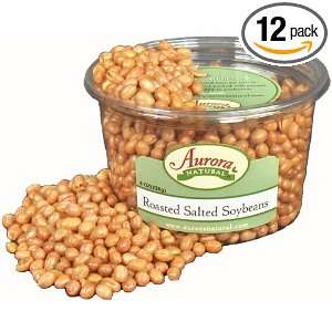 Aurora Products Inc. Soybean Roasted Salt, 8 Ounce Tub (Pack of 12)