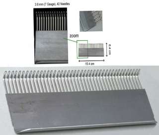 Transfer Combs   3.6mm Knitting Machine Brother, Singer  