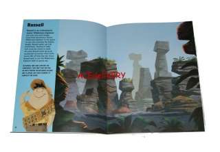 Disney Pixar UP Film STICKER SCENE Book 60 Stickers NEW  