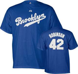 Jackie Robinson Brooklyn Dodgers TShirt  