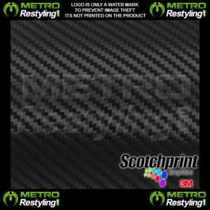   3M Scotchprint Carbon Fiber Vinyl Wrap 1080 12x12 NEW