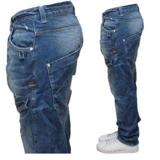 Inferno   Mens Jack & Jones Dale Feng Twist Denim Jeans All Sizes