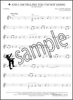 Glee Clarinet Instrumental Play Along Music Book +CD  