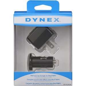  Dynex Compact Wall and Car Charger for iPod/  