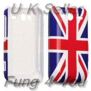 FOR HTC WILDFIRE S GREAT BRITIAN FLAG HARD CASE COVER  