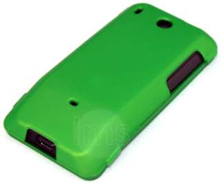 GREEN HYBRID SHELL COVER SKIN CASE FOR HTC HERO G3  