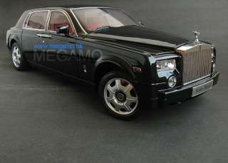 18 Rolls Royce Phantom Black Ltd 999 Diecast  