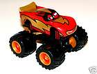 CARS TOON LOOSE FRIGHTENING McMEAN PLASTIC MONSTER TRUCK 