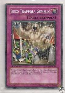 YU GI OH Buco Trappola Gemello SDWS IT038  