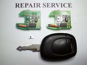 Renault Kangoo 1 Button Remote key fob REPAIR SERVICE  