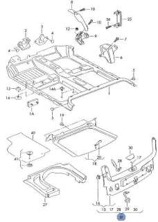 NEW VW POLO 6N2 CD CHANGER TAILGATE PANEL 6N0 863 459 M  