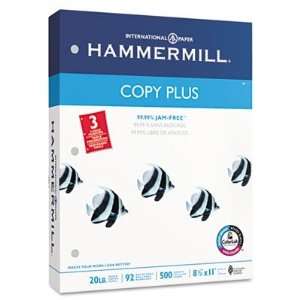  Hammermill CopyPlus Copy Paper, 20#, Letter, 3HP, 92 