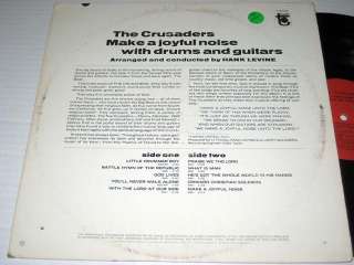   THE CRUSADERS Make A Joyful Noise With Drums & Guitars TOWER NM 
