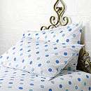 Dotty Bed Linen Blue