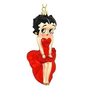  Betty Boop Glass Ornament