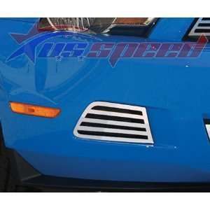   2010 UP Ford Mustang Quarter Z Fog Light Grilles 2PC   E&G Automotive