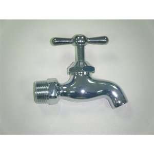 ProFlo PF765 Chrome Single Handle Wall Mounted Faucet with Metal Lever 