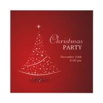 Christmas Tree Party invitation by BluePlanet