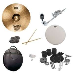   Kit, Cymbal Bag, Snare Head, Drumsticks, Drum Key, and Cymbal Felts