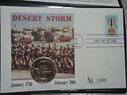 coin cover desert storm $5 1991 marshall isl. A5   221