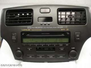 2002 2003 LEXUS ES300 Radio TAPE 6 Disc CD Changer P6816 86120 33510 