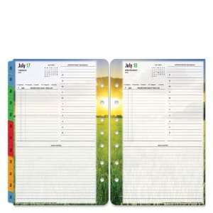   Ring bound One Page Per Day Planner Refill   Jul 2