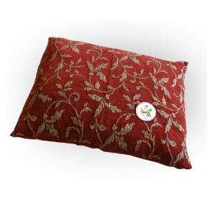  Tapestry Dog Pillow Med Brown   Burgundy