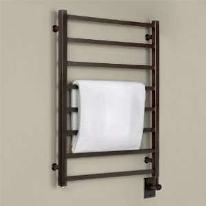  24 Miletos Wall Mount Hard Wired Electric Towel Warmer 