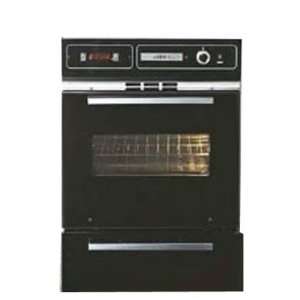  Summit TTM7212KW 24 Single Gas Wall Oven with Electronic 