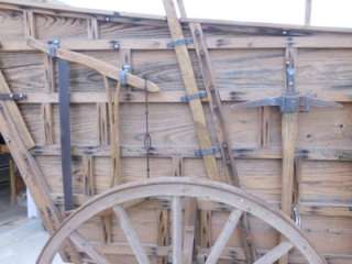 HORSE DRAWN WAGON CONESTOGA WAGON PRAIRIE WAGON  