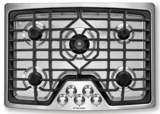 New Electrolux 30 Stainless Steel 5 Burner Gas Cooktop Stovetop 