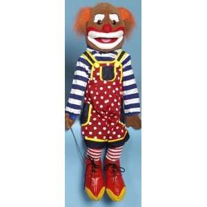  28 Clown Fully Body Puppet Bald   Black GS4904B Toys 