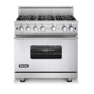    Viking VGCC5366BSSLP 36 Inch Freestanding Range Appliances