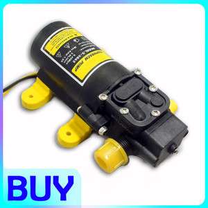 12V Volt Mini DC Diaphragm Water Pump 65PSI 3L/min RV pump  