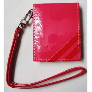  Ipod Nano 3rd Generation Carrying Case Leather Pink Flip 