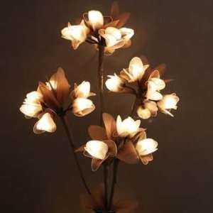 The Light Garden NE CRF Natural Elements Lighted Crown Flower with 20 