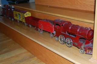 1912 HILL CLIMBER ****TRAIN HAS 5 CARS + LOCO **** ANTIQUE BEAUTY 100 