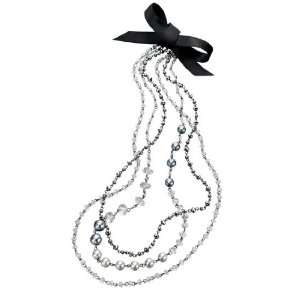  Fiorelli Multi Strand Ribbon Necklace Jewelry