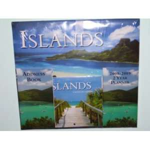 2008 Islands Calendars & Planner & Address Book Office 