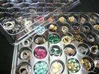 Clear Plastic Jewelry Storage/Organizer Tray for Charms/Trinkets 