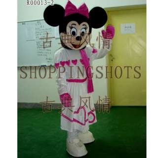 MICKEY MOUSE Mascot Costume Fancy Dress MINNIE R00013 adult one size 