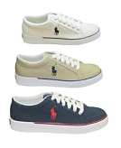    Polo Ralph Lauren Brisbane II Oversized Pony Canvas Sneaker 