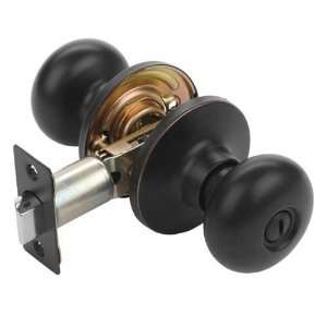  Dynasty Hardware Tahoe Knob Privacy Set Aged Oil Rubbed 