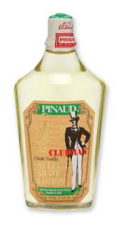 MENS CLUBMAN PINAUD 6 OZ. VANILLA AFTERSHAVE LOTION  