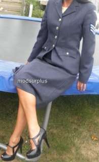 NEW MILITARY Womens Royal Air Force Dress Uniform NO1 no.1 Skirt RAF 