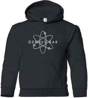 APPLE Genius Bar Hooded Sweatshirt COOL GEEK Logo HOODY  